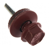 Кровельный саморез Kenner 5,5х19 RAL3011 красно-коричневый 1шт