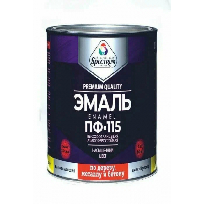 Эмаль ПФ-115 синяя 2,7 кг 