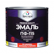 Эмаль ПФ-115 черная 1,8 кг