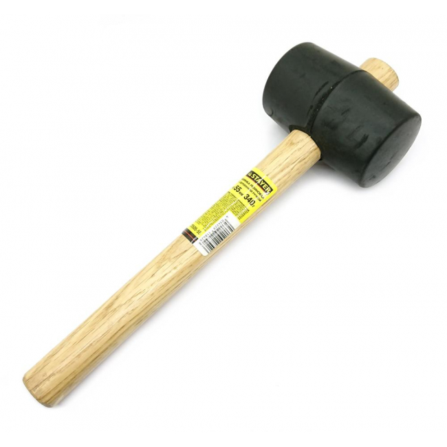 Киянка резиновая с дерев.ручкой 340 г STAYER