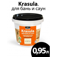 Пропитка для бань и саун защитная KRASULA 0,95кг